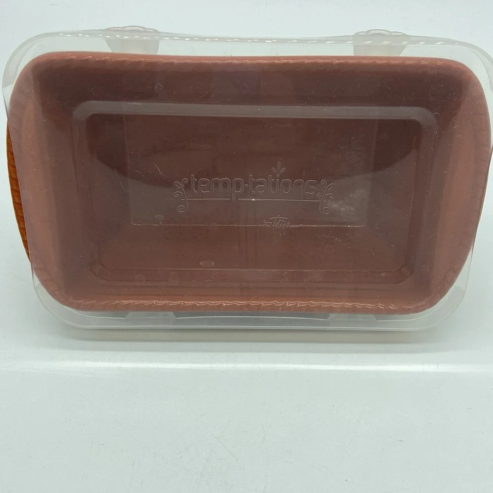 Temp-Tations By Tara 12 Ounce Mini Loaf Dish‎ Autumn Fall Thanksgiving Farmhouse